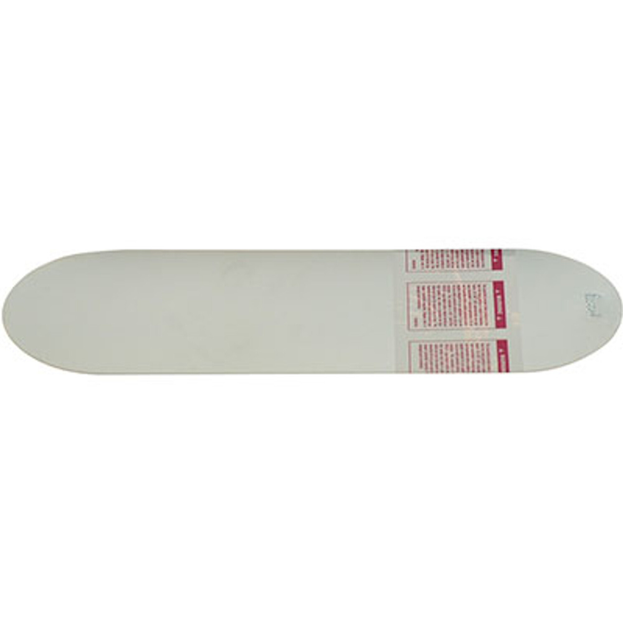 Bullard PETG Outer Lens — 0.020in. Thick, Oval, 25 Pack, Model# MP771020
